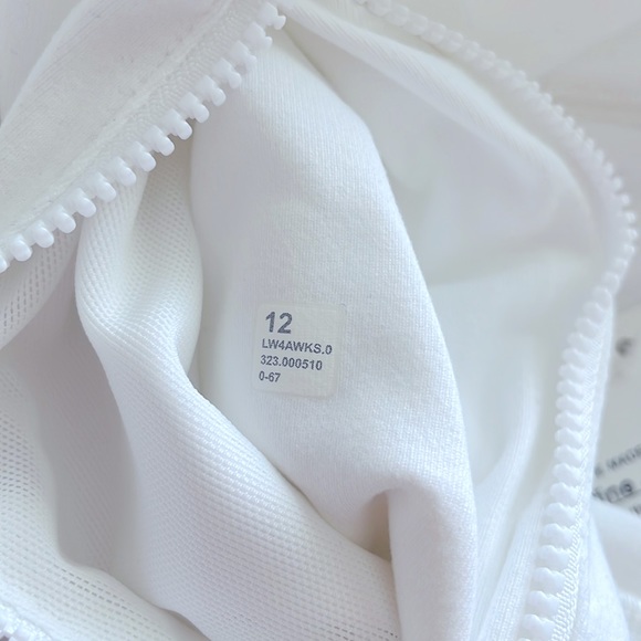 NWT Lululemon Define Jacket Luon White Size 12 - Picture 6 of 11